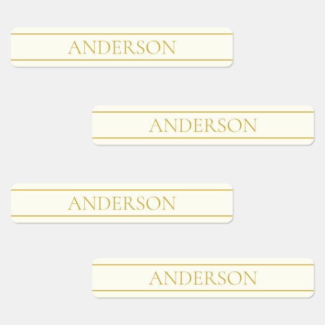 Einfache, elegante, benutzerdefinierbare Textform  Etiketten (Gruppe)