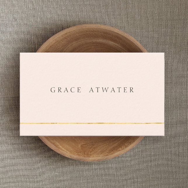 Einfache Elegante Berufliche Farbe Visitenkarte (Von Creator hochgeladen)