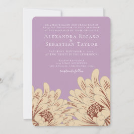 Einfache Elegante Blumenhochzeit