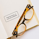 EINFACHE ELEGANTE BUCHZEICHEN-BIBLIOTHEK GERAHMT GUMMISTEMPEL<br><div class="desc">ELEGANT Buchzeichen BRIEFMARKE mit Ihrem personalisierten Namen,  perfekt,  um Ihre Lieblingsbuchsammlung um eine persönliche Touch zu bereichern. Das Buchzeichen enthält "From the Library of" und Ihren Namen in einem schlichten Rahmen mit abgerundeter Grenze. Ersetzen Sie den Namen durch Ihren eigenen Namen mit der Vorlage. Sehr elegant und zeitlos.</div>