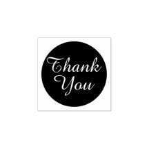 Einfache Elegante Custom Vielen Dank Rubber Briefm