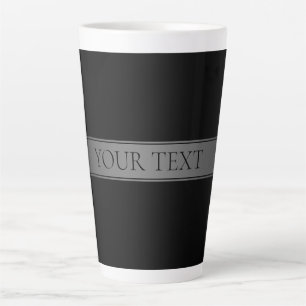 Einfache, elegante Farbe des Farbstreifens Milchtasse