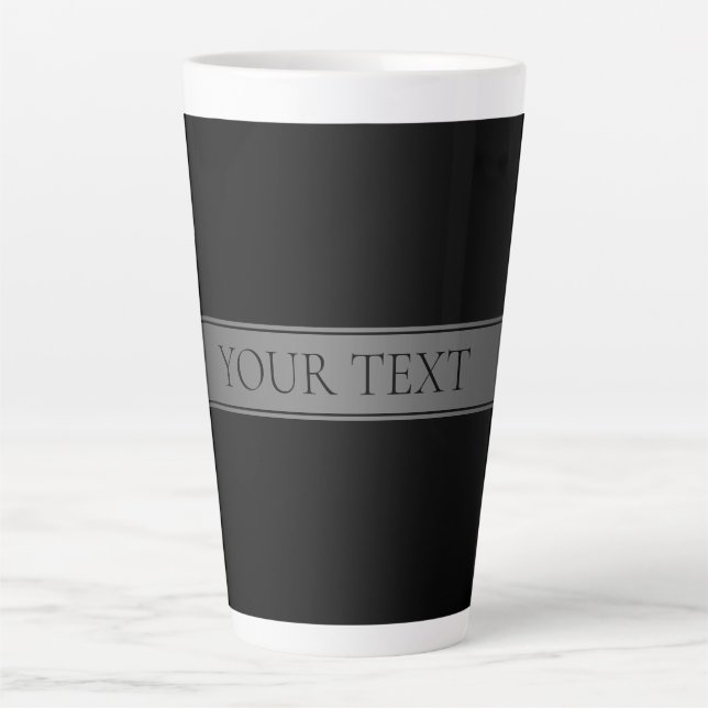 Einfache, elegante Farbe des Farbstreifens Milchtasse (Vorderseite)