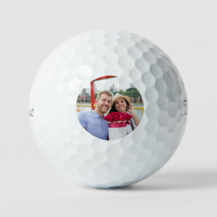 Einfache elegante Foto-Golfbälle Golfball