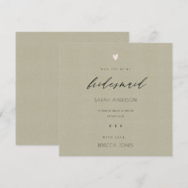 EINFACHE ELEGANTE GOLD KRAFT TYPOGRAPHIE Bräute Einladung