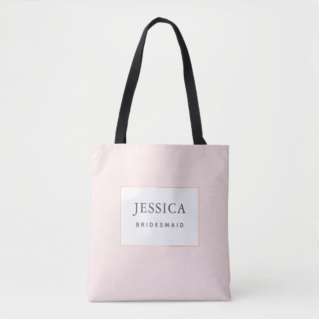 Einfache Elegante Goldmedaille Hübsch Blush Tasche (Vorderseite)