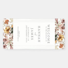 Einfache, elegante Hochzeit mit botanischem Flair Banner