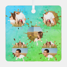 Einfache, elegante, kundenspezifische Foto-Collage