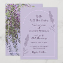 Einfache Elegante Lavender Blooms Hochzeit