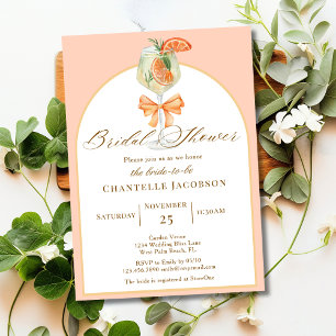 Einfache Elegante Liebe im ersten Spritz-Brautpart Einladung