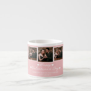 Einfache Elegante Liebe Valentine Espressotasse