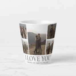 Einfache Elegante Liebe Valentinstag Pärchen 5 Fot Milchtasse