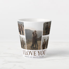 Einfache Elegante Liebe Valentinstag Pärchen 5 Fot Milchtasse