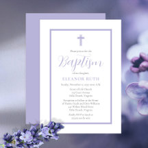 Einfache elegante Minimalistische Lavendel Girl Ta