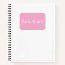 Einfache Elegante Minimalistische Rosa Chic Spiral