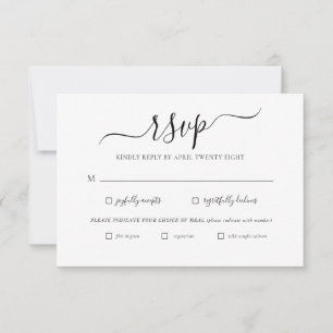 Einfache elegante Minimalistische UAWG Einladungsk Mitteilungskarte