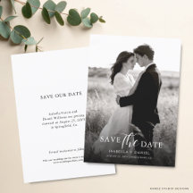 Einfache elegante moderne Fotografie