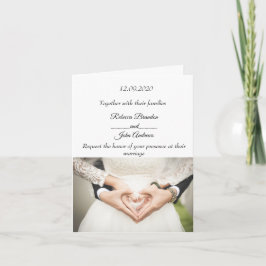 Einfache, elegante Personalisierte Einladung zur H