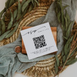 Einfache Elegante QR Code UAWG-Einschließkarte Quadratische Visitenkarte<br><div class="desc">Es handelt sich um eine moderne, minimalistische, einfache UAWG-Einsteckkarte mit einem SerifenSchriftart und einem schwindenden Kalligraphie-Schriftart. Diese elegante Hochzeitseinladung kommt mit einer optionalen Rückseite, wo Sie Ihr eigenes Foto zeigen können. Bearbeiten Sie alle Formulierungen mit Ausnahme der "uAwg" auf dieser Einfügemarke. Alle Farben sind ebenfalls editierbar. // Für passende Designs,...</div>