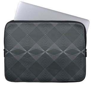 Einfache, elegante, schicke, luxuriöse Grafik-Lini Laptopschutzhülle