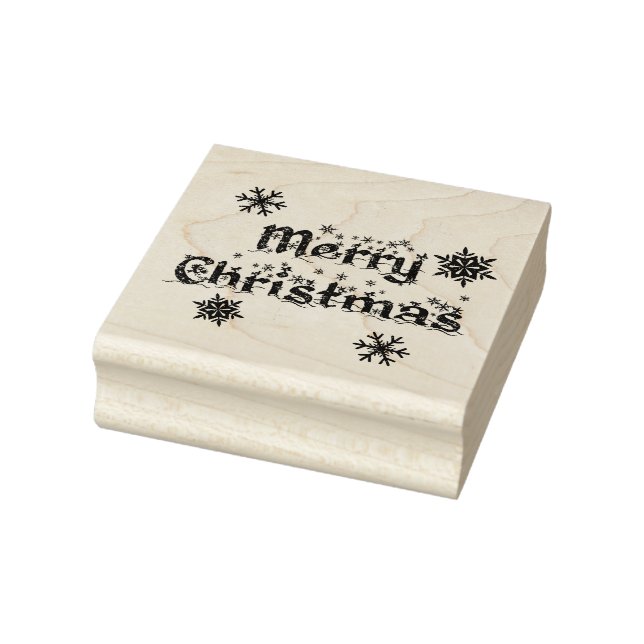 Einfache Elegante Sparkling Weihnachten Glitzer Sp Gummistempel (Stempel)