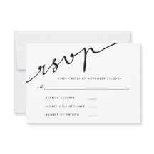 Einfache, elegante UAWG-Kalligrafie-Script-Hochzei