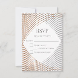 Einfache Elegante UAWG Response Card RSVP Karte