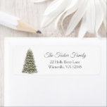 Einfache Elegante Weihnachtsbaum-Party Einladung<br><div class="desc">Dieses elegante Design besticht durch einen schneebedeckten Weihnachtsbaum mit Lichtern. Klicken Sie auf die Schaltfläche Anpassen, um den Text und die Grafik flexibler zu gestalten! Variationen dieses Designs sowie der Koordinationsprodukte sind in unserem Shop, zazzle.com/store/doodlelulu, erhältlich. Kontaktieren Sie uns, wenn Sie dieses Design für ein bestimmtes Produkt verwenden möchten, um...</div>