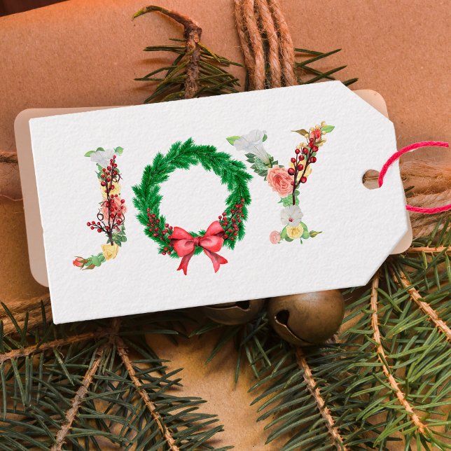 Einfache, elegante Weihnachtsgotteskript Geschenkanhänger (Von Creator hochgeladen)