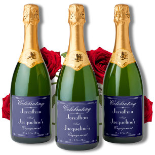 Einfache Elegantennamen Chic Navy durch Engagement