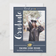 Einfache Eleganter Abschluss Goldkappe dank Script