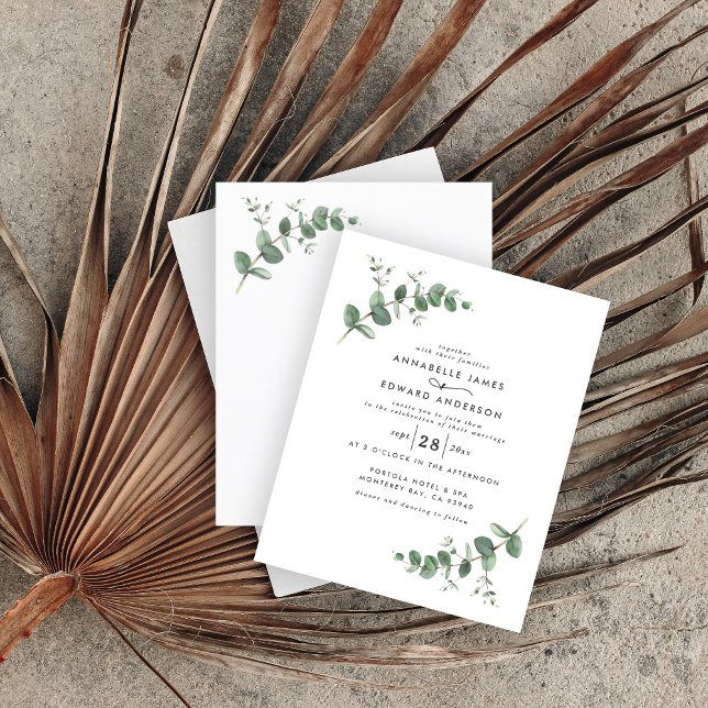 Einfache Eukalyptus-botanische Aquarellfarbe (Von Creator hochgeladen)