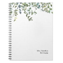 Einfache Eukalyptus Greenerenery Lehrer Geschenkpa