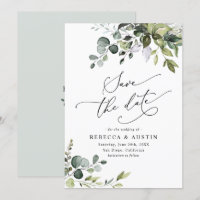 Einfache Eukalyptus Verlasse Grünflächen Save the