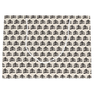 Einfache Evergreen Modern Große Geschenktüte