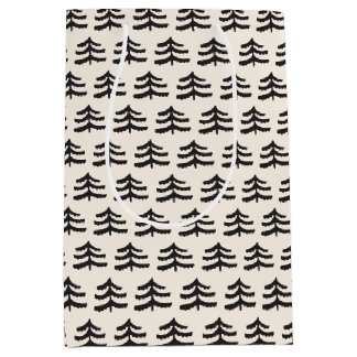 Einfache Evergreen Modern Mittlere Geschenktüte