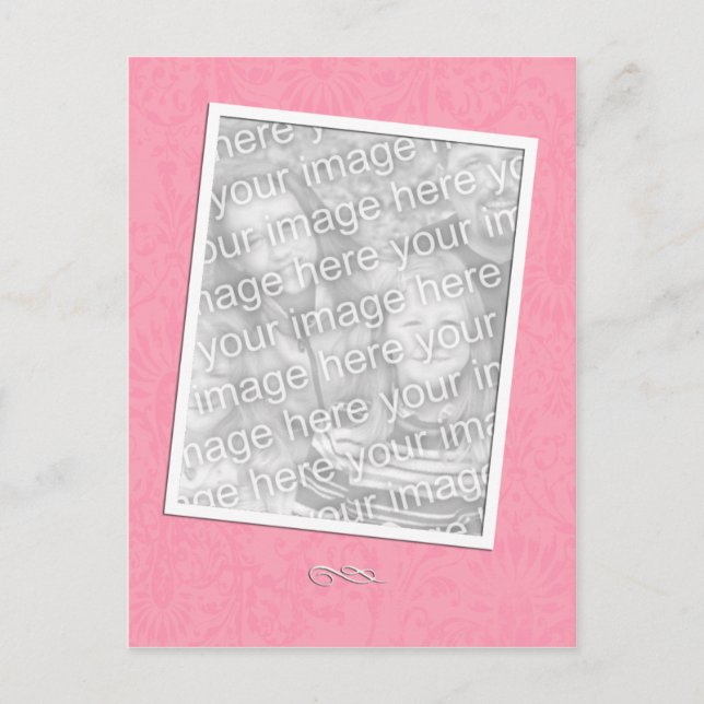 Einfache Farbe Postkarte (Vorderseite)