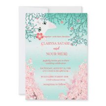 Einfache, farbenfrohe Blume Hochzeit