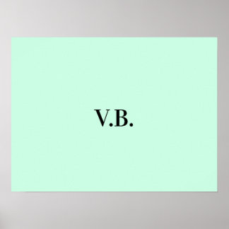 Einfache farbenfrohe Fügen Sie Ihren Text Namensbi Poster