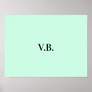 Einfache farbenfrohe Fügen Sie Ihren Text Namensbi Poster