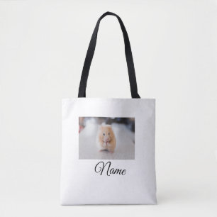 Einfache farbenfrohe Tier-Add-Name-Foto-individuel Tasche
