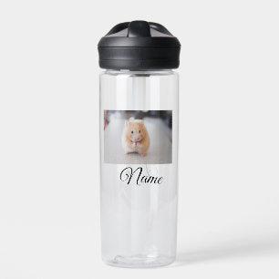 Einfache farbenfrohe Tier-Add-Name-Foto-individuel Trinkflasche