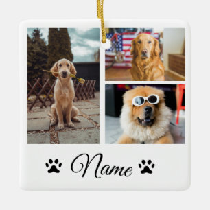 Einfache farbige Foto-Namenssammlung Keramikornament