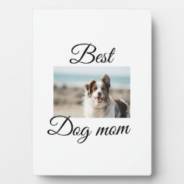 Einfache farbige Tiere geben Foto Hund Mama-Gesche Fotoplatte