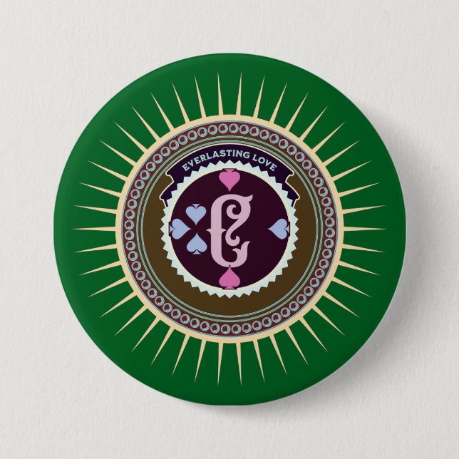 EINFACHE FARBMODERNE GIFT DAUGHTER SISTER-MAMA BUTTON (Vorderseite)
