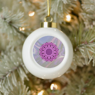 EINFACHE FARBMODERNE GIFT DAUGHTER SISTER MAMA L KERAMIK Kugel-Ornament