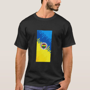 Einfache FENERBAHCE-Gestaltung T-Shirt