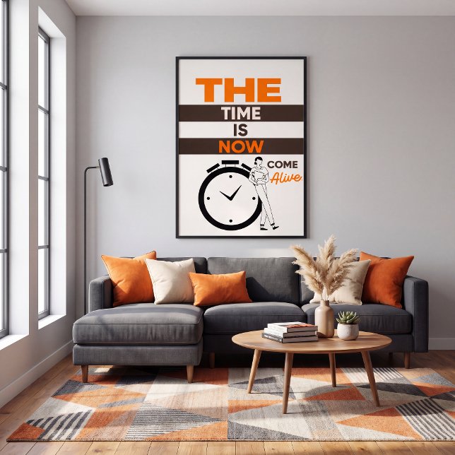 Einfache fette Typografie trendiger moderner Poste Poster (Von Creator hochgeladen)