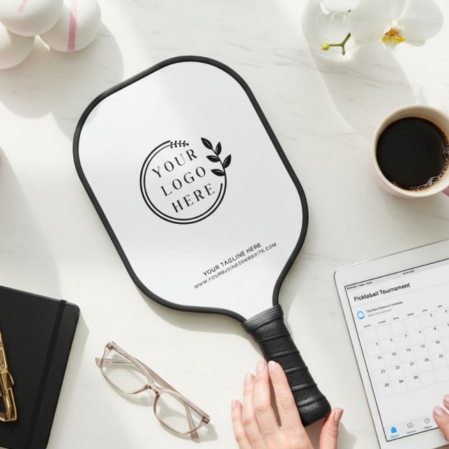 Einfache Firmenlogos für Unternehmen Pickleball Schläger (Von Creator hochgeladen)