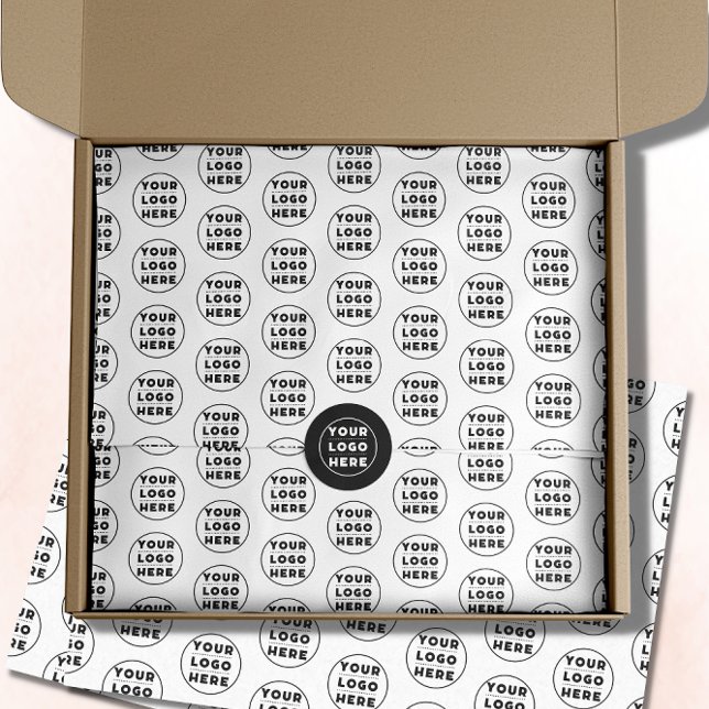 Einfache Firmenlogos-Verpackung Seidenpapier (Von Creator hochgeladen)